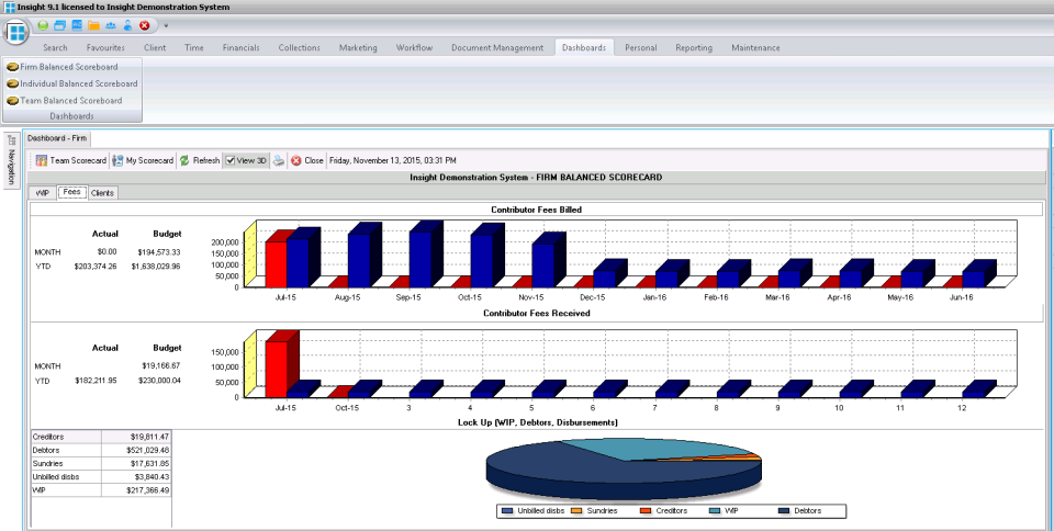 screenshot of BHL Insight